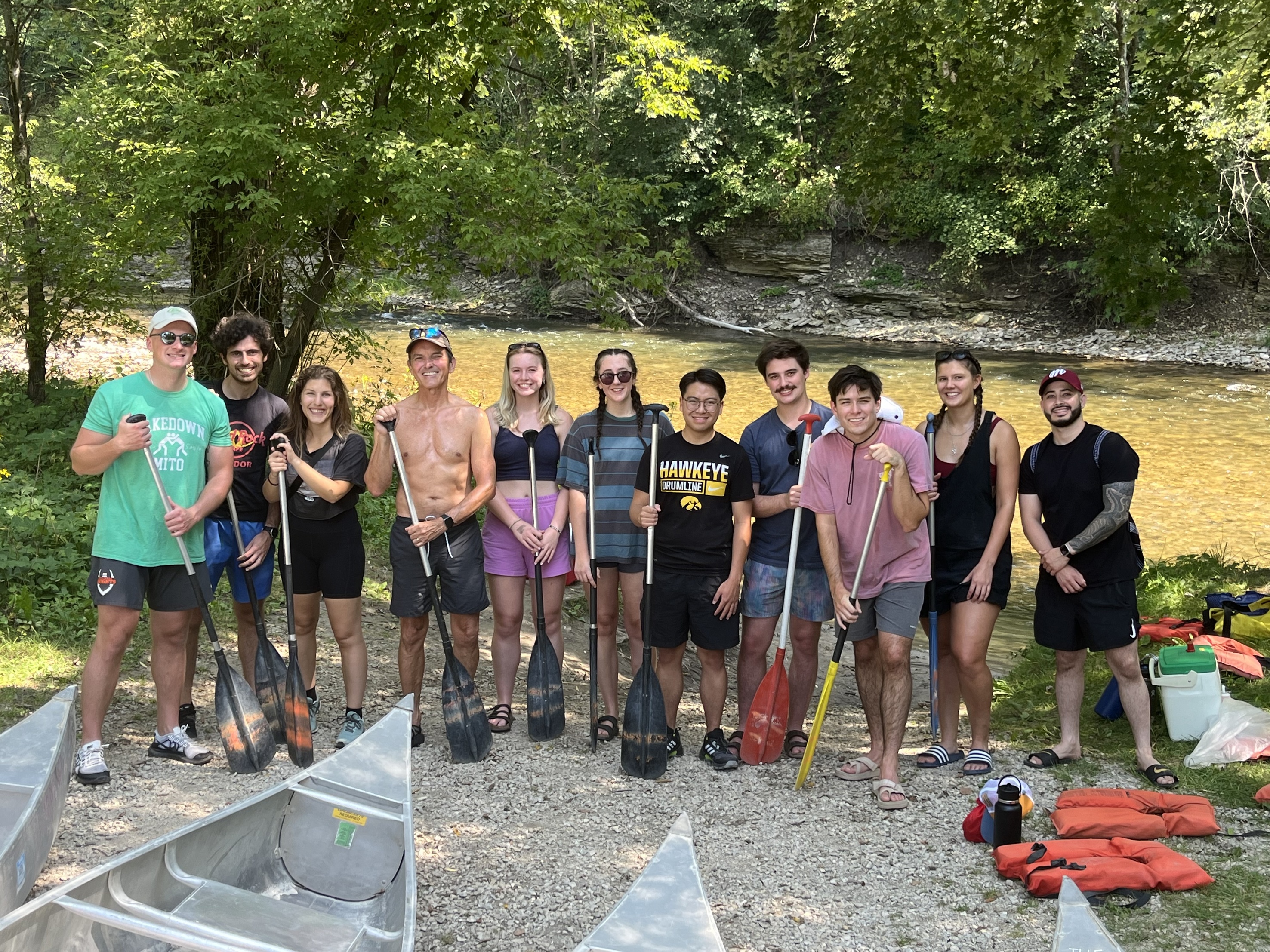 Lab Canoe Trip 2024